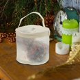 thumbnail image 2 of 2Pcs Yarn Balls Bag Portable Woolen Yarn Handbag Household Embroidery Yarn Container, 2 of 3