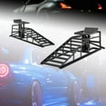thumbnail image 6 of S-HOME 5 Ton Hydraulic Auto Car Truck Service Ramps in Red Color, Garage Lift Frame for Automotive Repair - 2 Pack Set,Black, 6 of 18