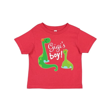 

Inktastic Gigi Boy Grandson Dinosaur Gift Toddler Boy Girl T-Shirt