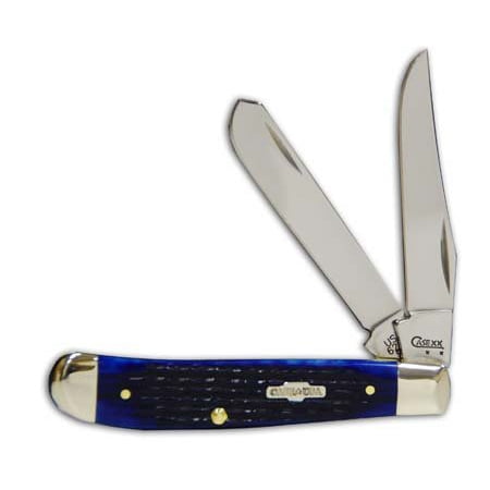Damascus Mini Trapper - Mini Trapper Blue Bone