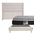 thumbnail image 1 of Colchón Matrimonial + Box Dolum + Cabecera Lugo Spring Air Dicasa Omega, 1 of 8
