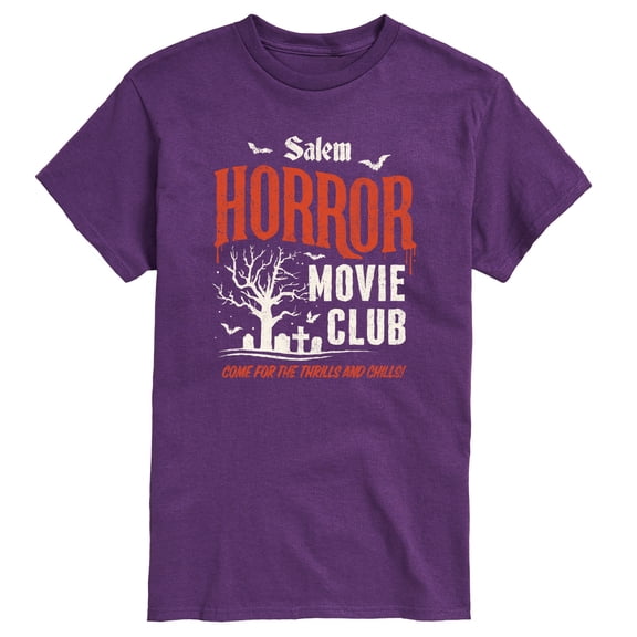 Instant Message - Salem Horror Movie Club - Women's Short Sleeve Graphic T-Shirt