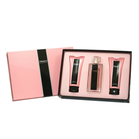 Ellen Tracy Gel Perfume - Tracy 3 Pc. Gift Set ( Eau De Parfum Spray 2.5 Oz + Body Lotion 3.4 Oz + Shower Gel 3.4 Oz )