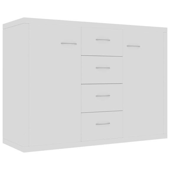 vidaXL Sideboard Cabinet with Drawers Storage Side Cabinet Engineered Wood