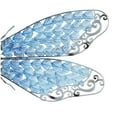thumbnail image 5 of DecMode Eclectic Metal Turquoise Indoor/Outdoor Dragonfly Wall Décor, 25"W x 16"H, 5 of 8