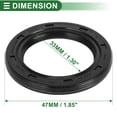 thumbnail image 6 of Unique Bargains 1 Pc Front Crankshaft Oil Seal for Ford FIESTA 2011-2017 No.1112945 Main Seal, 6 of 7