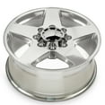 thumbnail image 3 of For 2011-2015 GMC Sierra 3500 20 Inch Polished Silver Rim - OE Direct Replacement - Road Ready Car Wheel, 3 of 13