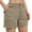 Brown, variant on Yubnlvae Women's Casual Working Shorts - Pocket Design for Comfort Brown XL