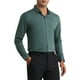 thumbnail image 4 of CAMISA DE NEGOCIO FORMAL DE MANGA LARGA DE BOTONES PARA HOMBRE INSPIRAR CHIC COLOR SÓLIDO L Verde, 4 of 4