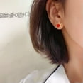 thumbnail image 2 of GKNET 2024 XMAS Crystal Snowflake Tassel Earrings Stud Drop Dangle Women Jewellery New-Fashion 9, 2 of 6