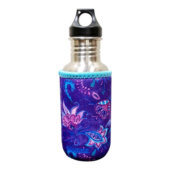 Funda Aislante para Botella de Agua Koverz Neopreno 500 mL 16-18 oz - Violeta