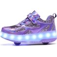 thumbnail image 1 of Luces LED Roller Shoes Ufatansy 2025 con purpurina mejoradas para niños, 1 of 5