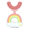 thumbnail image 1 of Cateissary Cepillo de dientes en forma de U para niños de 2 a 6 años de edad, cepillo de dientes suave de boca completa para bebés, limpieza de Suministros de limpieza para el hogar, 1 of 6