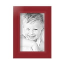 thumbnail image 2 of ArtToFrames 4x6 Inch Red Picture Frame, This Red Wood Poster Frame is Great for Your Art or Photos, Comes with Regular Glass (4155), 2 of 8