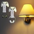 thumbnail image 5 of FRCOLOR Wall-mounted Acrylic Game Controller Display Rack Hanging Storage Rack (Transparent Color), 5 of 8