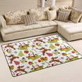 thumbnail image 2 of SKYSONIC Area Rug Carpet Christmas and New Year Pattern Nursery Rug Floor Mat for Hardwood Floor Entrance Living Room Bedroom, 60x39 in, 2 of 6