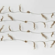 Pine Needle Garland with LED Fairy Lights Gold - Room Essentials