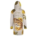 thumbnail image 2 of Happy Women's Day Exotic Shorthair Sunflower Vintage Proud Mom All Over Print 3D Hooded Duffle Toggle Coat Cat Lover Kitten Owner Gifts - 02030, 2 of 6