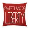 thumbnail image 2 of Pillowcase Linen Headboard Cover, Pillowcase Bedspread, Soft Cotton Fabric, Festive Independence Day Decoration, 100% Polyester, for Bedroom Decor, High-Quality Printing, Easy Care, Machine, 2 of 8