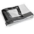 thumbnail image 3 of Waterproof Tarpaulin With Eyelets, Transparent, Foldable, 3 of 5