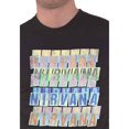 thumbnail image 3 of Nirvana - Camiseta Logo Repetido de Algodón para Adultos Unisex (Negro), 3 of 4
