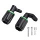thumbnail image 3 of Protección deslizante contra choques de marco de aluminio verde para Kawasaki Zx-6R Zx 6R 2024-2025, 3 of 11