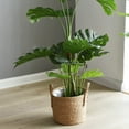 thumbnail image 6 of MOPOOR Woven Seagrass Plant Pots - Planter Basket Flower Pot Cover, Natural Wicker Plant Container Vase, Versatile for Indoor/Outdoor Plants, Can Also Be Used as a Decorative Trash Bin, 6 of 6