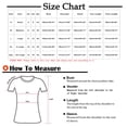 thumbnail image 3 of TAGOLD Womens Summer Plus Size Tops,Tops for Womens,Fashion Women Summer Loose Print Round-Neck T-Shirt Short Sleeve Casual Blouse, 3 of 5