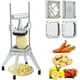 thumbnail image 1 of Cortador comercial de frutas y verduras, 4 cuchillas de acero inoxidable para papas fritas, dicer manual resistente, 1 of 7
