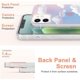 thumbnail image 3 of iPhone 11 Case Clear Designs Case,Military Grade Rugged Cover with Fashionable for Women Girls,Shockproof Bumper Protective Cover for Glitter Cute Sli, 3 of 4