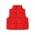 thumbnail image 2 of Godderr Kids Toddler Puffer Winter Vest for Girls Boys Down Vest Lightweight Sleeveless Jacket Thickened Zip Jacket for 2-12Y, 2 of 5