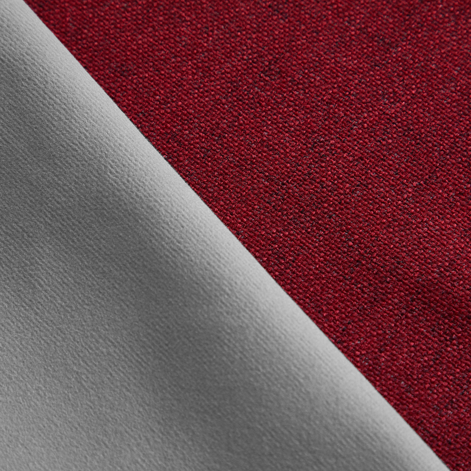 Mainstays Solid Twill Blackout Curtain Panel and Sheers, Set of 4, Merlot, 27.5" W x 63" L
