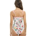thumbnail image 3 of EFINNY Women's One Piece Swimsuit Tummy Control Fashion Print Color Block Bathing Suits, 3 of 8