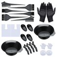thumbnail image 4 of Assorted Color Hair Dye Kit for Hairdressing Includes 2 Bowls 4 Brushes 2 Combs and Accessories, 4 of 5
