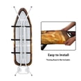 thumbnail image 3 of HELLHERO Ironing Board Protector Cover Soft Soft Protector Elastic Edge Iron Board Cover Polyester Fiber Fabric for Friends, 3 of 4