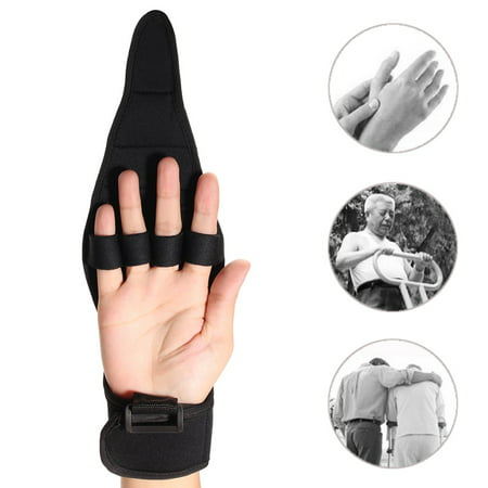Moaere Finger Splint Brace Ability Finger Gloves Brace Elderly Fist Stroke Hemiplegia Hand