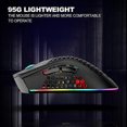 thumbnail image 3 of Gaming Wireless Mouse Rgb Dual-mode Gaming Mechanical Macro Computer Notebook Mouse White, 3 of 5