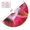 thumbnail image 3 of Sikiie Pig 30-48 inches {designName} Print Christmas Tree Skirt Snowman Xmas Tree Skirt with Edge Christmas Decorations for Holiday Party36", 3 of 7