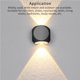 thumbnail image 2 of Lámpara De Pared Del Pasillo Foco Led De Corriente Constante Foco Montado En La Pared Con Amplio Voltaje Luz Blanca Cálida Impermeable Para El Hogar Hotel Yuarrent HA018964-00, 2 of 7