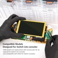 thumbnail image 3 of Switch Lite Replacement Screen, OEM LCD Touch Display, Fix Cracked Screens, Bad Dots, Faulty Backlight, High Resolution, Wide Color Range, Slippy Feel, Compatible With All Switch, 3 of 8