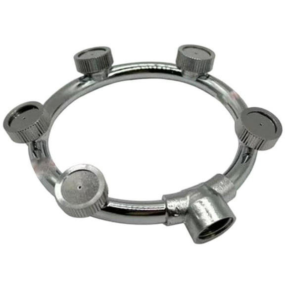 Misting Nozzle,Garden Hose Nozzle Splitter Stainless Steel Sprayer Head,Garden Splitter Hose Stainless Nozzle Sprayer Steel