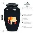 thumbnail image 2 of SUBSH Elephant Urn - Funeral Urns - Burial Urns for Cremated Remains - Human Urns for Ashes - Cremation Urns for Adult Ashes Women - Ash Holders for Human Ashes (10 inch Pack of 1), 2 of 2