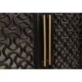 thumbnail image 4 of Juno 4-Door Sideboard in Antique Black with Traditional Carving on Solid Wood, 4 of 10