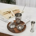 thumbnail image 6 of Viski Stainless Steel Travel 6PC Bartender Kit for Home Bar, Barware Gifts, 6 of 6