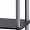 thumbnail image 6 of Furinno Turn-N-Tube Wood 3-Tier Compact Shelf Display Rack in Black/Gray, 6 of 8