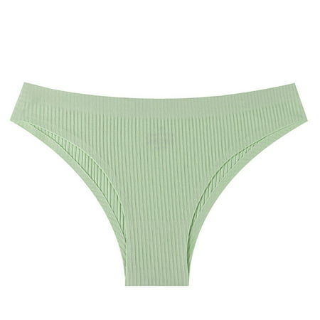 Underwear Women Pack G-String Breathable Underwear High Waisted No Show Panties Underpants Seamless High Waisted Silky Stretch Briefs Seamless Thong Plus Size V-Waist Shorts Flash Sales for Today S