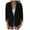 Black, variant on NARABB Women's Suit Blazers Solid Open Front Cardigan Long Sleeve Jacket Coat