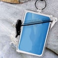 thumbnail image 4 of 6 Pack Waterproof Id Card Badge Holder Case-Clear Waterproof Sports Case/Case Lanyards for Id&Keys Cards/Locker Dry Box, 4 of 8
