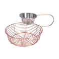 thumbnail image 3 of Cesta para platos de aperitivos, bandeja organizadora de alimentos multiusos con taza colgante para , platos para servir en casa, Picnic, sala de A, 3 of 9