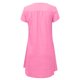 thumbnail image 4 of Sexy Vestidos Cortos de Verano para las Mujeres 2025 Moda Suelta de Ocio Vestido de Manga Corta con Cuello en V, Vestido Casual de Rodilla, 4 of 8